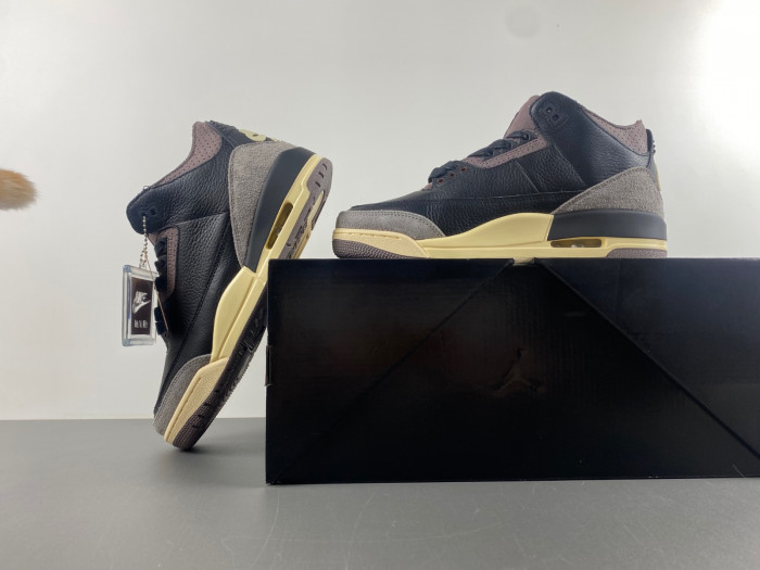 a ma maniere x air jordan 3 “black” fz4811-001