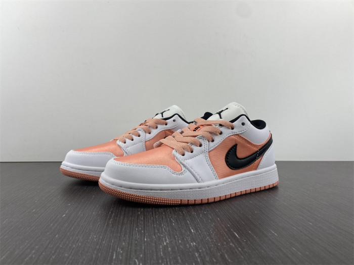 air jordan 1 low white light madder root dm8960-801