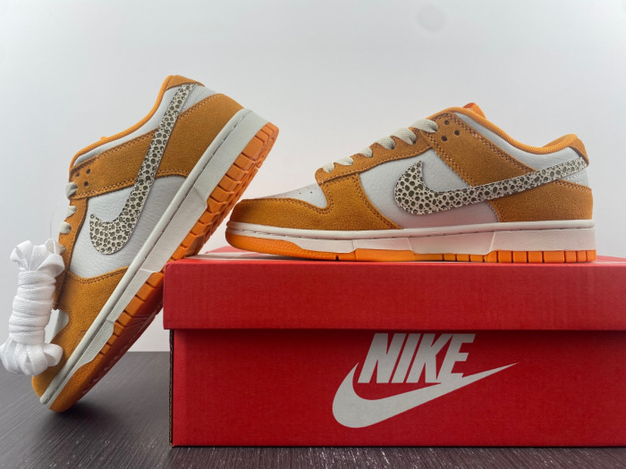 nike dunk low as safari s*h kumquat dr0156-800