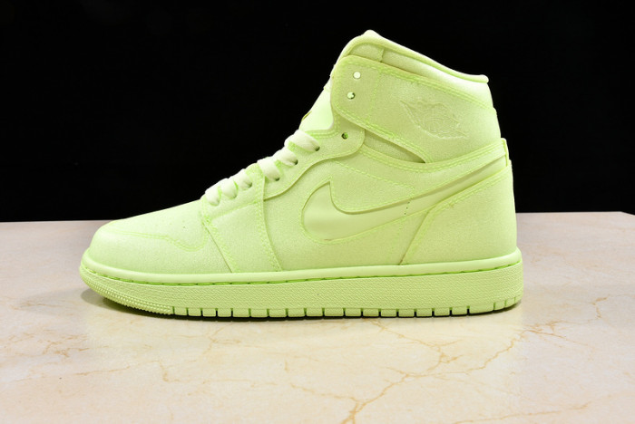 wmns air jordan 1 high prm ''barely volt'' ah7389-700