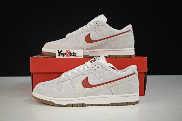 nike dunk low double s*h sail orange do9457-100