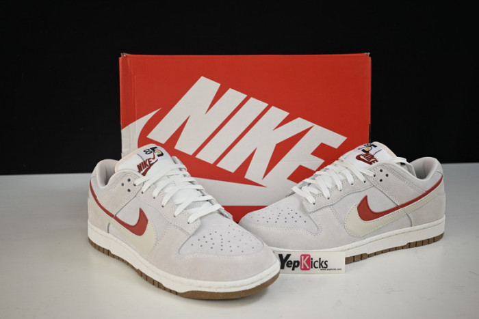 nike dunk low double s*h sail orange do9457-100