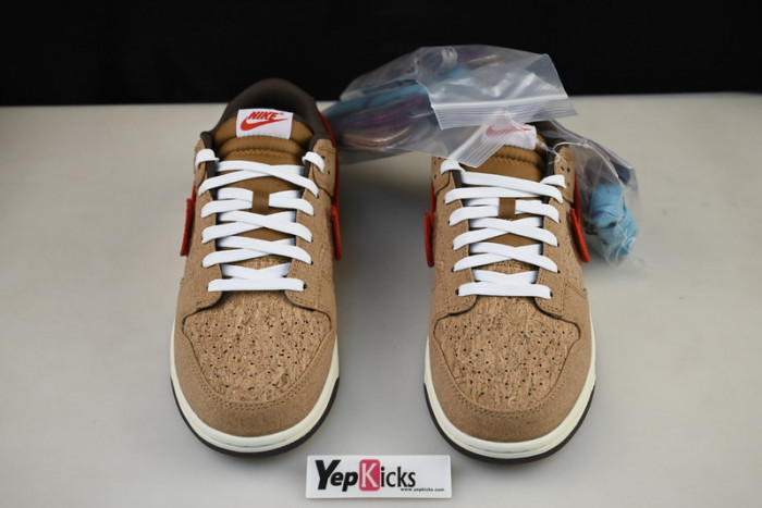 nike dunk low sp clot cork fn0317-121