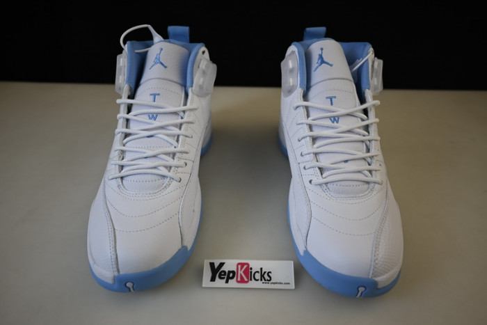 air jordan 12 retro white university blue 308243-142