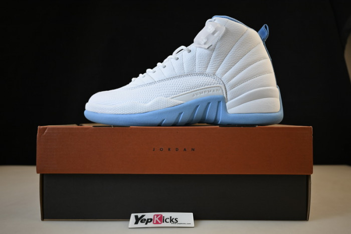 air jordan 12 retro white university blue 308243-142