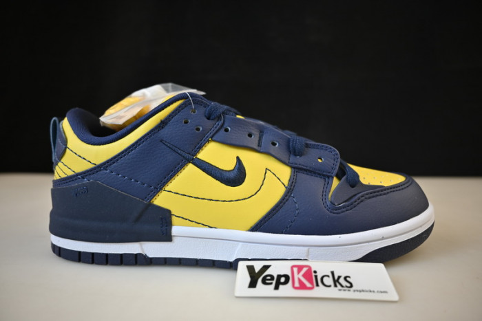 nike dunk low disrupt 2 “michigan” dv4024-400 dv4024-400