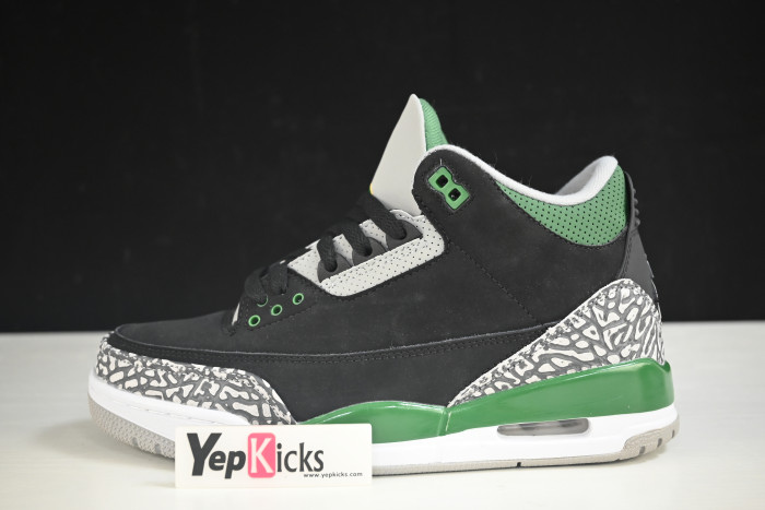air jordan 3 retro pine green ct8532-030