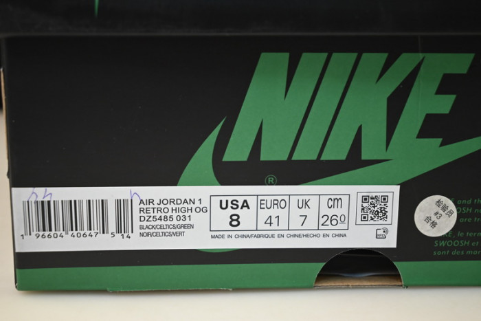 air jordan 1 high og “lucky green” dz5485-031