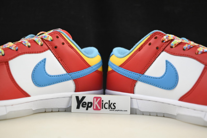 nike dunk low lebron james fruity pebbles dh8009-600