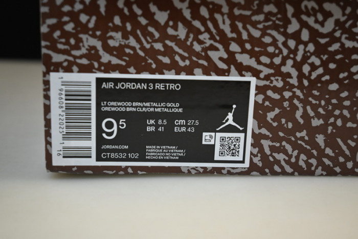 air jordan 3 “palomino” ct8532-102