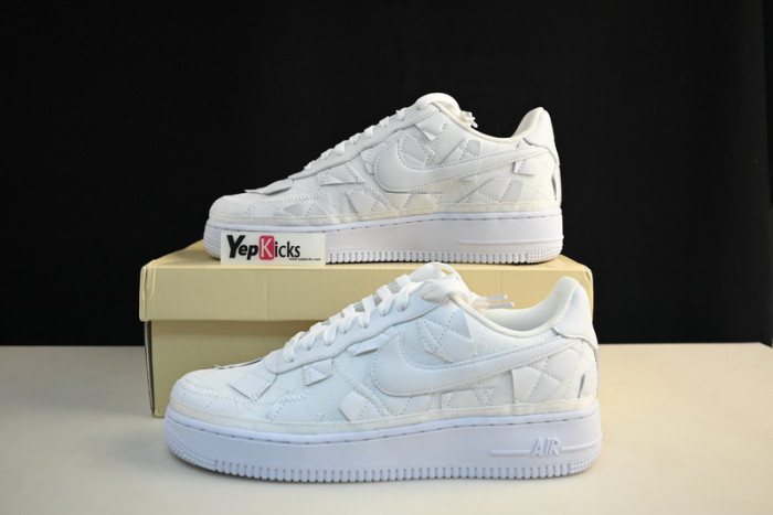 nike air force 1 low billie eilish triple white dz3674-100