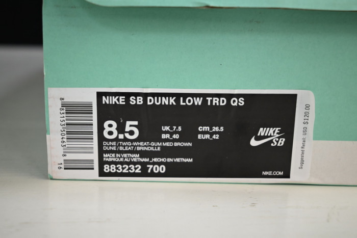 nike sb dunk low whea 883232-700