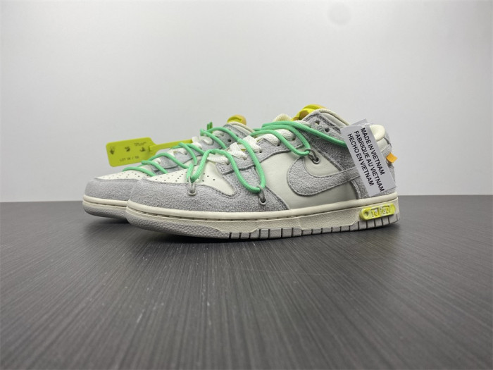 nike dunk low ow lot 14 dj0950-106