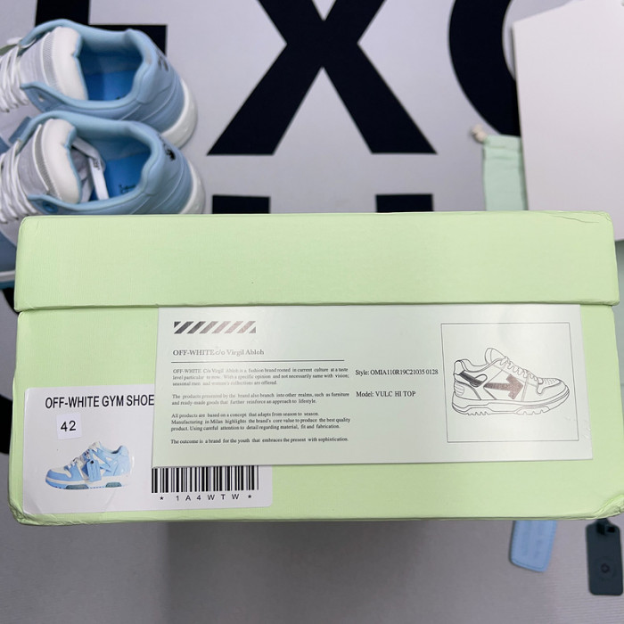 ow out of office lace-up sneakers ac3830-070