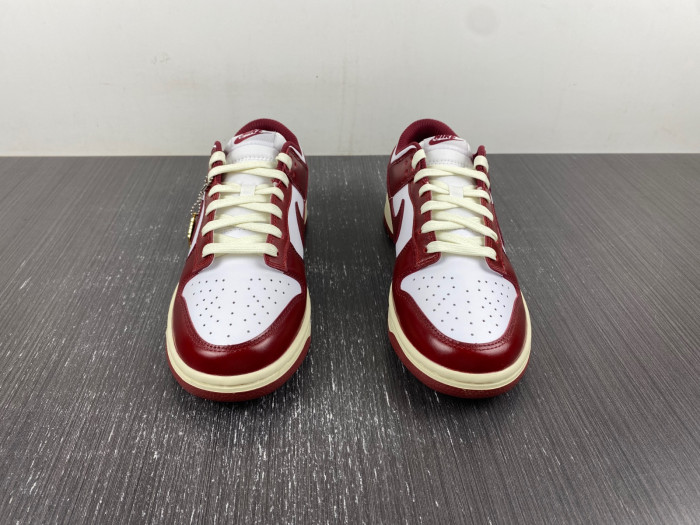 nike dunk low vintage team red fj4555-100