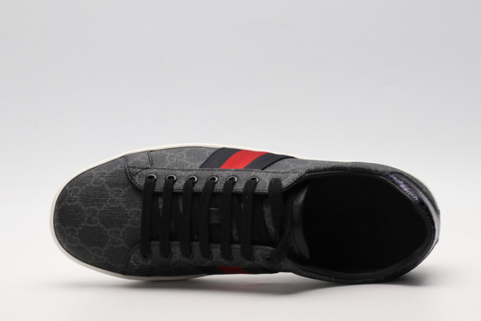 g*u*i ace embroidered low-top sneaker g100