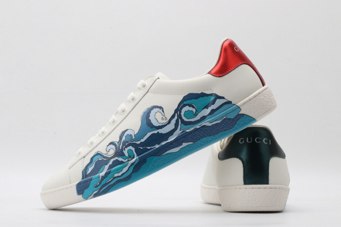 g*u*i ace embroidered low-top sneaker g101