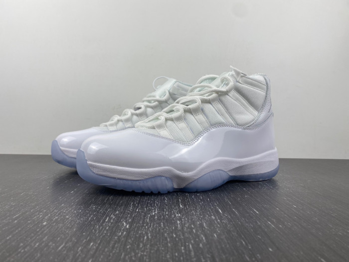 jordan 11 retro silver anniversary sneakers