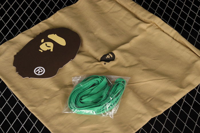 a bathing ape bape sta green b052