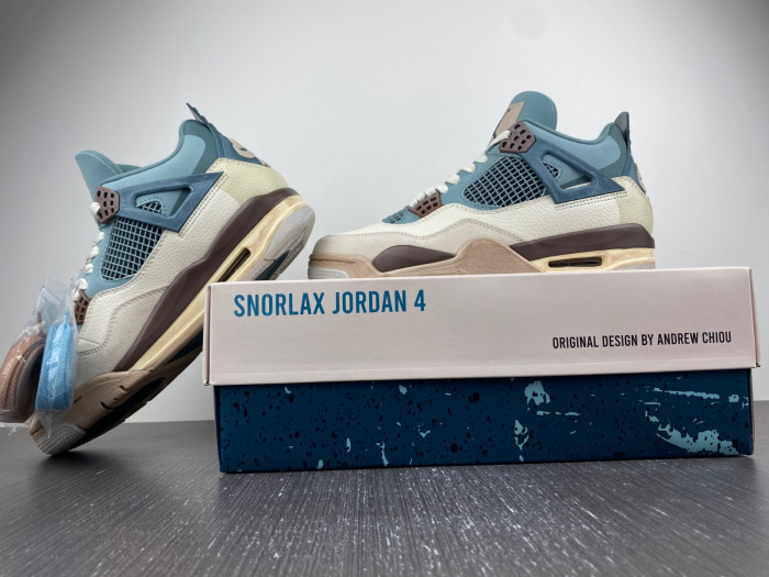 air jordan 4 snorlax concept aj4-kncw