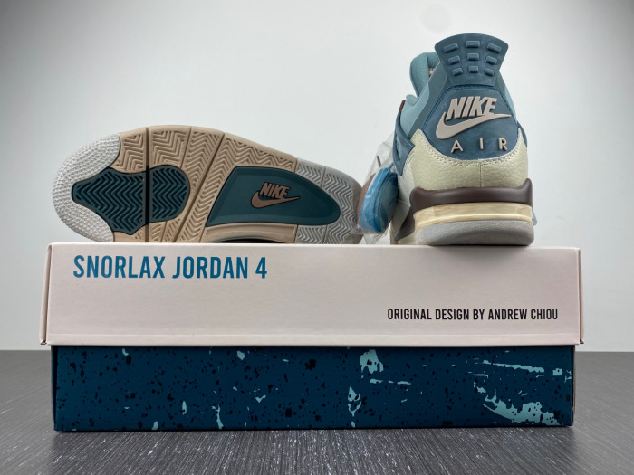air jordan 4 snorlax concept aj4-kncw