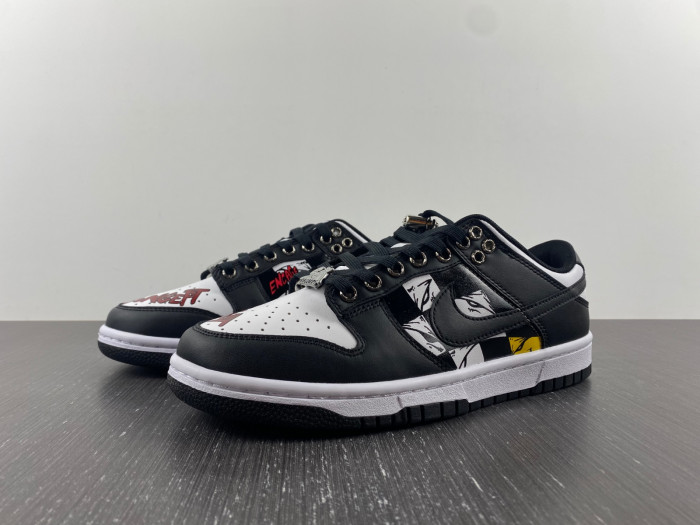nike dunk low chrome hearts panda dd1391-1001