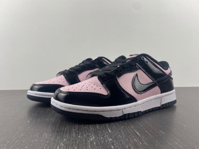 nike dunk low pink foam black dj9955-600