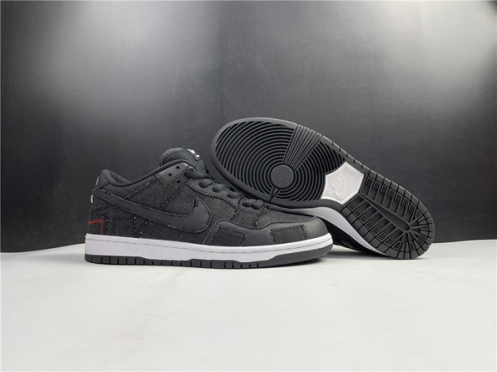 wasted youth × nike dunk sb low “black” dd8386-001