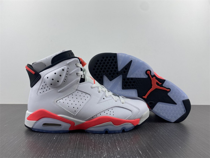 air jordan 6 ＂white infrared＂ 384664-123