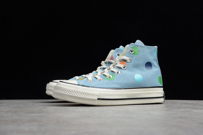converse chuck taylor all-star 70s high x golf wang polka dot c0002
