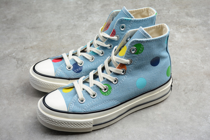 converse chuck taylor all-star 70s high x golf wang polka dot c0002