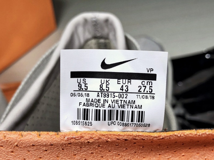 nike air fear of god 1 sa light bone black at9915-002