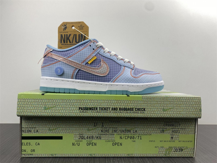 union la x nike dunk low dj9649-400