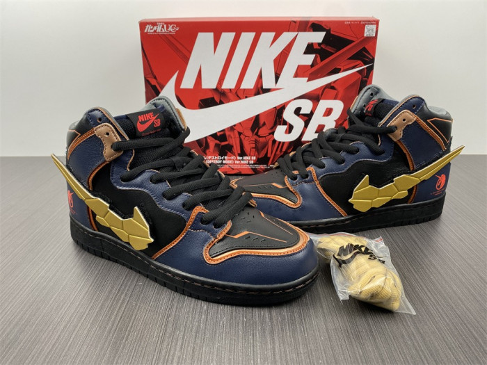 nike sb dunk high rx-0 unicorn gundam 02 banshee dh7717-400