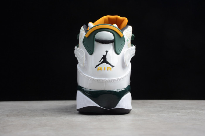 air jordan 6 rings seattle S*personics white green yellow 322992-102