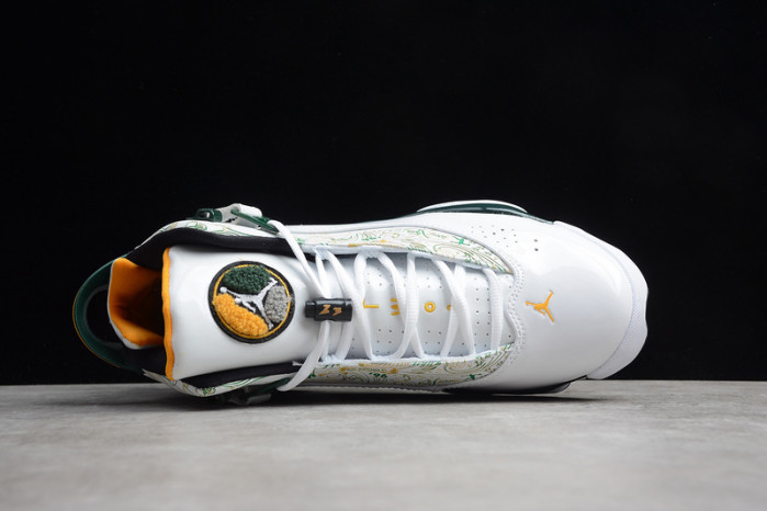 air jordan 6 rings seattle S*personics white green yellow 322992-102