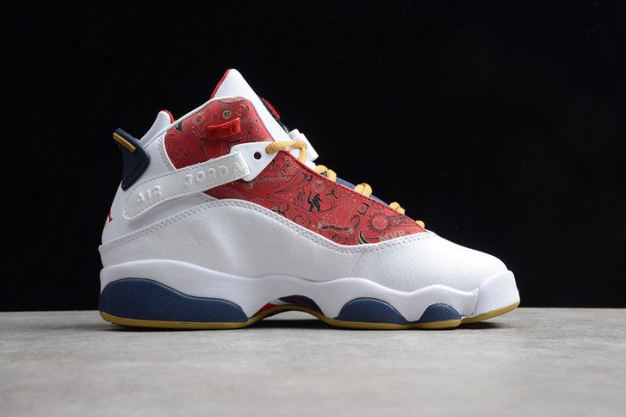 air jordan 6 rings championship pack white red 322992-163