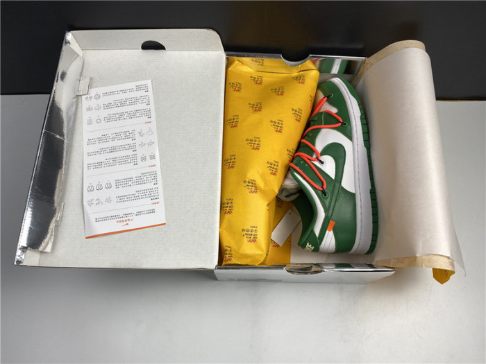 ow x nike dunk low ct0856-7001