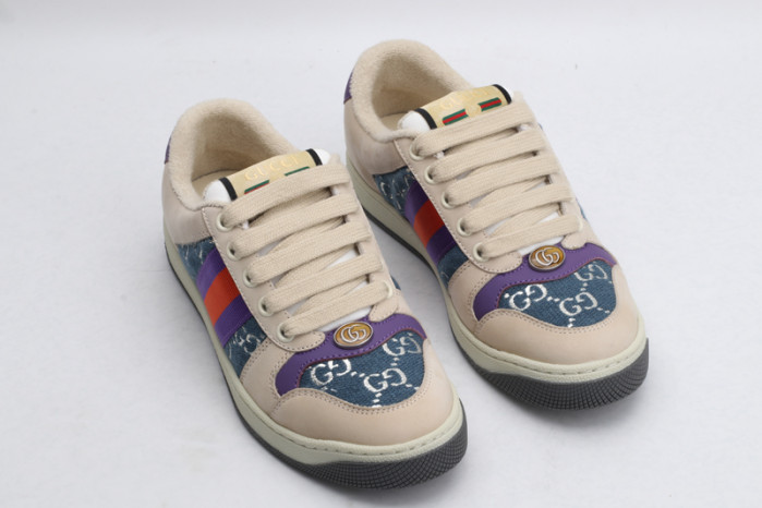 g*u*i ace embroidered low-top sneaker e2341