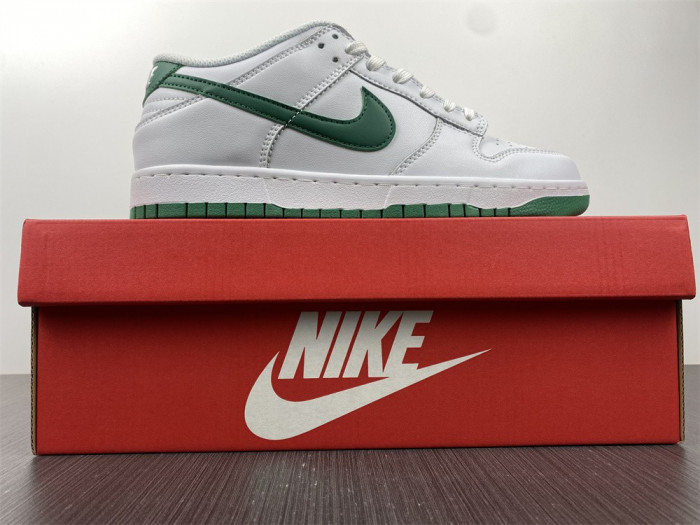 nike dunk low white green noise dd1503-112