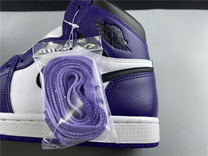 air jordan 1 retro high court purple white 555088-500