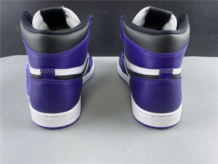air jordan 1 retro high court purple white 555088-500