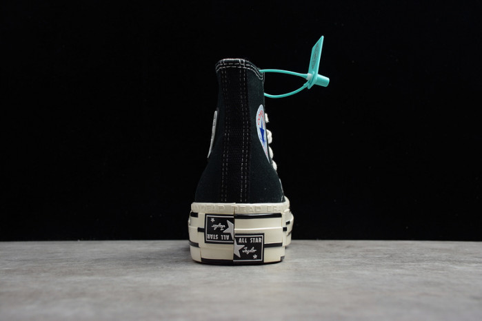 converse chuck taylor all-star 70s high brain dead black c0004