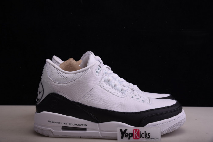 air jordan 3 x fragment “white/black da3595-100
