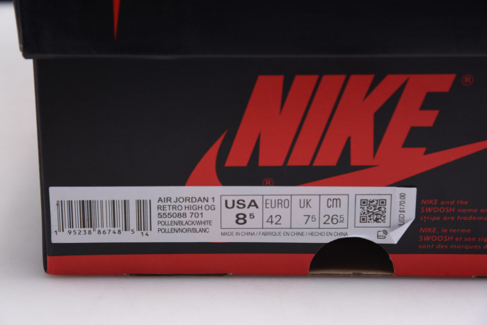 air jordan 1 high og “pollen” 555088-701