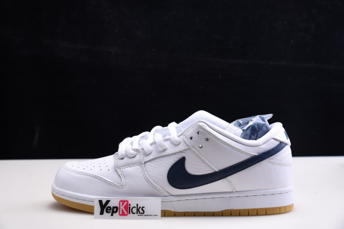 nike sb dunk low orange label white navy cz2249-100