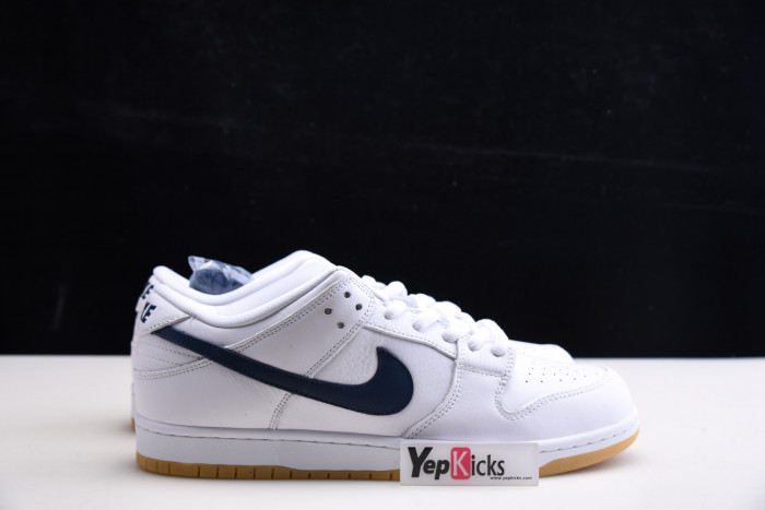 nike sb dunk low orange label white navy cz2249-100