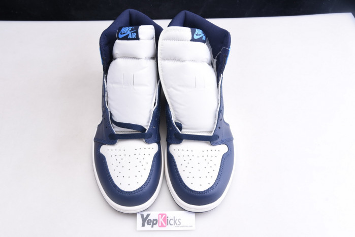 jordan 1 retro high unc obsidian 555088-140