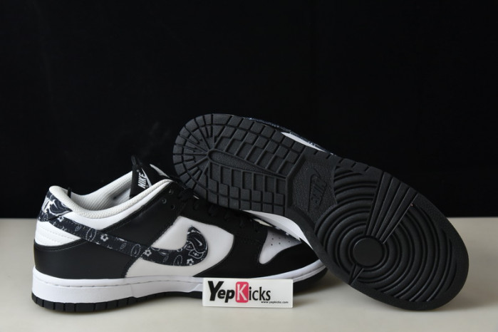 nike dunk low black paisley dh4401-100