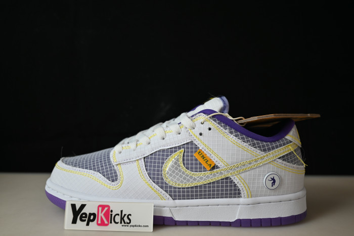 nike dunk low union passport pack court purple dj9649-500